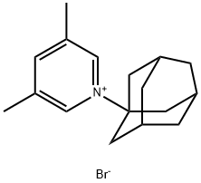 1-(1-Adamantyl)-3,5-dimethylpyridinium bromide Structure