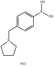 [4-(Pyrrolidin-1-ylmethyl)phenyl]boronic acid hydrochloride|(4-(吡咯烷-1-基甲基)苯基)硼酸盐酸盐