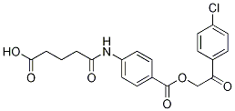 5-[(4-{[2-(4-Chlorophenyl)-2-oxoethoxy]carbonyl}-phenyl)amino]-5-oxopentanoic acid|5-[[4-[2-(4-氯苯基)-2-氧代-乙氧基]羰基苯基]氨基]-5-氧代-戊酸