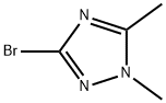 1,2,4-1H-三氮唑,3-溴-1,5-二甲基-,56616-93-4,结构式