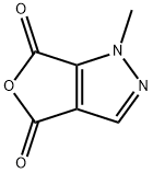 1-甲基-1H-呋喃[3,4-C]吡唑-4,6-二酮,1011398-51-8,结构式