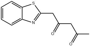 1-(1,3-苯并噻唑-2-基)戊烷-2,4-二酮, 1379811-76-3, 结构式