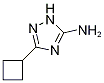 3-Cyclobutyl-1H-1,2,4-triazol-5-amine Structure