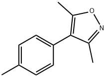 3,5-Dimethyl-4-(4-methylphenyl)-1,2-oxazole 结构式