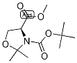 (S)-3-(1,1-Dimethylethyl)-4-methyl-2,2-dimethyl-3,4-oxazolidine carboxylate Structure
