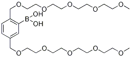 2,5-Di-(2,5,8,11,14-pentaoxapentadec-1-yl)benzeneboronic acid