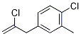 2-Chloro-3-(4-chloro-3-methylphenyl)prop-1-ene