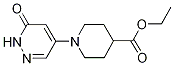 Ethyl 1-(1,6-dihydro-6-oxopyridazin-4-yl)piperidine-4-carboxylate 结构式