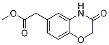Methyl (3,4-dihydro-3-oxo-2H-1,4-benzoxazin-6-yl)acetate 结构式