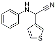 Phenylamino(thien-3-yl)acetonitrile