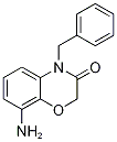 8-Amino-4-benzyl-2H-1,4-benzoxazin-3(4H)-one 结构式