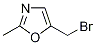 5-(Bromomethyl)-2-methyl-1,3-oxazole 化学構造式