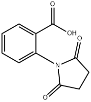 2-(2,5-二氧代吡咯烷-1-基)苯甲酸,80022-74-8,结构式