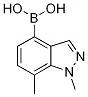 1,7-Dimethyl-1H-indazole-4-boronic acid