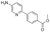 Methyl 4-(5-aminopyridin-2-yl)benzenecarboxylate 结构式