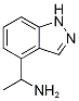1-(1H-Indazol-4-yl)ethylamine,,结构式