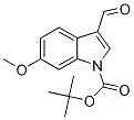 3-Formyl-6-methoxy-1H-indole, N-BOC protected