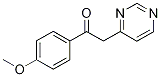  1-(4-Methoxyphenyl)-2-(pyrimidin-4-yl)ethan-1-one