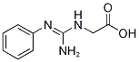 (Phenylcarbamimidamido)acetic acid 结构式