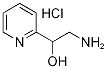 2-Amino-1-(pyridin-2-yl)ethan-1-ol hydrochloride, 2-Hydroxy-2-(pyridin-2-yl)ethylamine hydrochloride Structure
