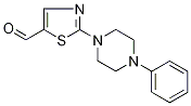 2-(4-Phenylpiperazin-1-yl)-1,3-thiazole-5-carboxaldehyde|