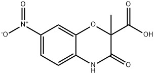 154365-43-2 3,4-Dihydro-2-methyl-7-nitro-3-oxo-2H-1,4-benzoxazine-2-carboxylic acid