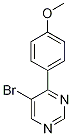 5-Bromo-4-(4-methoxyphenyl)pyrimidine 98% Struktur