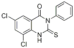 6,8-Dichloro-2,3-dihydro-3-phenyl-2-thioxo-1H-quinazolin-4-one