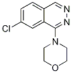 4-(7-Chlorophthalazin-1-yl)morpholine 化学構造式