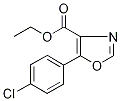 Ethyl 5-(4-chlorophenyl)-1,3-oxazole-4-carboxylate Struktur