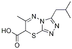  3-Isobutyl-6-methyl-7H-[1,2,4]triazolo[3,4-b][1,3,4]thiadiazine-7-carboxylic acid