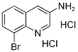 3-Amino-8-bromoquinoline dihydrochloride Structure