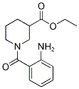 1-(2-Aminobenzoyl)-3-(ethoxycarbonyl)piperidine, (2-Aminophenyl)[3-(ethoxycarbonyl)piperidin-1-yl]methanone 结构式