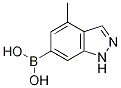 4-Methyl-1H-indazole-6-boronic acid, 2408430-32-8, 结构式