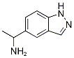 1-(1H-Indazol-5-yl)ethylamine,,结构式