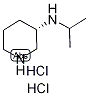 (3S)-3-[(Prop-2-yl)amino]piperidine dihydrochloride, (3S)-N-(Prop-2-yl)piperidin-3-amine dihydrochloride, (3S)-N-Isopropylpiperidin-3-amine dihydrochloride,,结构式