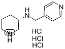 (3S)-N-[(Pyridin-4-yl)methyl]piperidin-3-amine trihydrochloride, 4-({[(3S)-Piperidin-3-yl]amino}methyl)pyridine trihydrochloride Structure