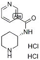 N-[(3S)-(Piperidin-3-yl)]pyridine-3-carboxamide dihydrochloride, (3S)-3-{[(Pyridin-3-yl)carbonyl]amino}piperidine dihydrochloride