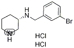 (3S)-N-(3-Bromobenzyl)piperidin-3-amine dihydrochloride, 3-({[(3S)-Piperidin-3-yl]amino}methyl)-1-bromobenzene dihydrochloride Structure