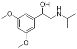 1-(3,5-Dimethoxyphenyl)-2-(isopropylamino)ethan-1-ol,,结构式