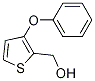 (3-Phenoxythien-2-yl)methanol Structure