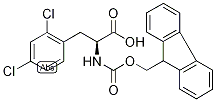 2,4-Dichloro-L-phenylalanine, N-FMOC protected Structure