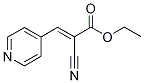 Ethyl 2-cyano-3-pyridin-4-ylacrylate Structure