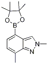 2,7-Dimethyl-4-(4,4,5,5-tetramethyl-1,3,2-dioxaborolan-2-yl)-2H-indazole