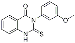 2,3-Dihydro-3-(3-methoxyphenyl)-2-thioxo-1H-quinazolin-4-one