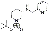 tert-Butyl (3S)-3-{[(pyridin-2-yl)methyl]amino}piperidine-1-carboxylate, (3S)-1-(tert-Butoxycarbonyl)-3-{[(pyridin-2-yl)methyl]amino}piperidine, 2-({[(3S)-1-(tert-Butoxycarbonyl)piperidin-3-yl]amino}methyl)pyridine|