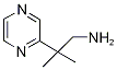 2-Methyl-2-(pyrazin-2-yl)propan-1-amine, 2-Methyl-2-(pyrazin-2-yl)propylamine|