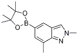 2,7-Dimethyl-5-(4,4,5,5-tetramethyl-1,3,2-dioxaborolan-2-yl)-2H-indazole