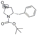 tert-Butyl (2S)-2-benzyl-4-oxopyrrolidine-1-carboxylate, (2S)-2-Benzyl-1-(tert-butoxycarbonyl)-4-oxopyrrolidine Structure
