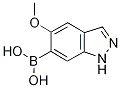 6-Borono-5-methoxy-1H-indazole,2304635-77-4,结构式